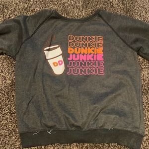 Dunkie junkie Dunkin’ Donuts crewneck
